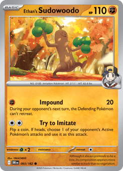 Ethan's Sudowoodo - Normal