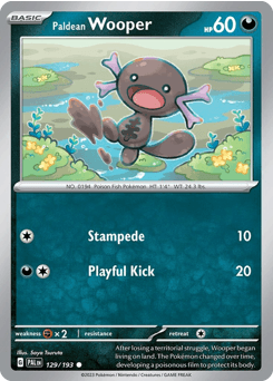 Paldean Wooper - Normal