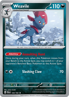Weavile - Reverse Holofoil