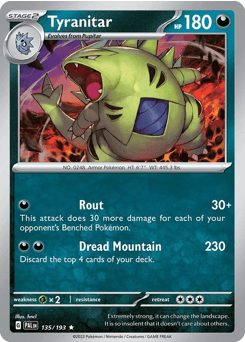 Tyranitar - Reverse Holofoil