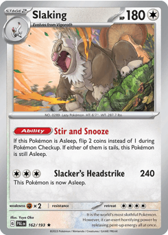 Slaking - Reverse Holofoil