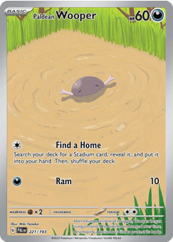 Paldean Wooper - Holofoil