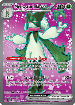 Meowscarada ex - Holofoil