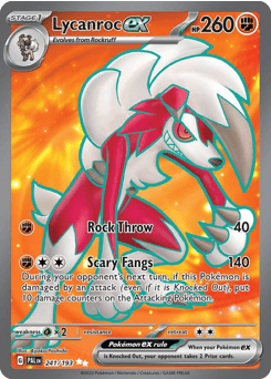Lycanroc ex - Holofoil