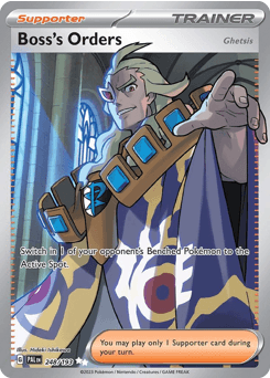 Boss's Orders (Ghetsis) - Holofoil