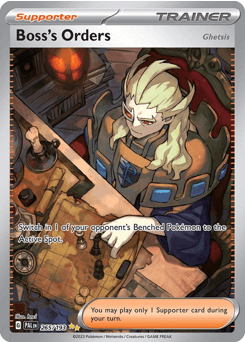 Boss's Orders (Ghetsis) - Holofoil