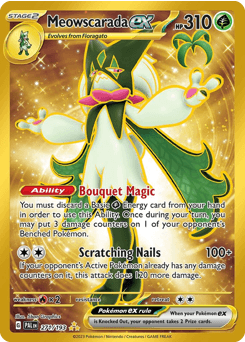 Meowscarada ex - Holofoil