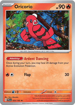 Oricorio - Reverse Holofoil