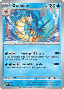 Gyarados - Reverse Holofoil