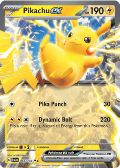 Pikachu ex - Holofoil