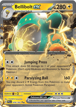 Bellibolt ex - Holofoil