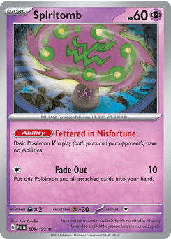 Spiritomb - Reverse Holofoil