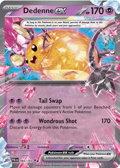 Dedenne ex - Holofoil