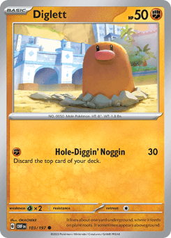Diglett - Normal