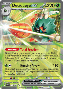 Decidueye ex - Holofoil