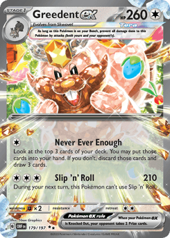 Greedent ex - Holofoil