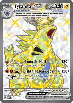 Tyranitar ex - Holofoil