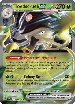 Toedscruel ex - Holofoil