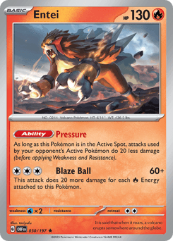 Entei - Reverse Holofoil