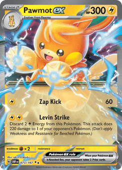 Pawmot ex - Holofoil