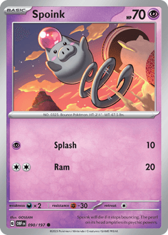 Spoink - Normal