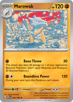Marowak - Reverse Holofoil