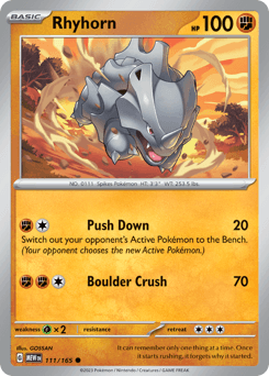 Rhyhorn - Normal