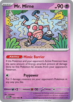 Mr. Mime - Reverse Holofoil