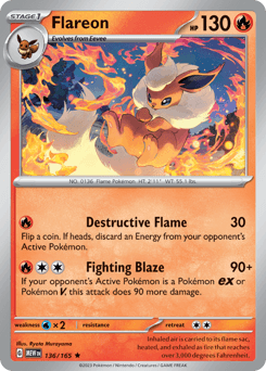 Flareon - Reverse Holofoil