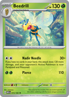 Beedrill - Reverse Holofoil