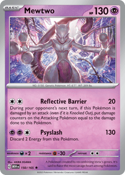 Mewtwo - Reverse Holofoil
