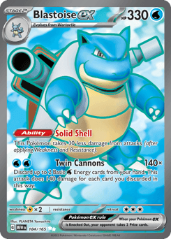 Blastoise ex - Holofoil