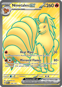 Ninetales ex - Holofoil