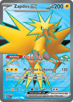 Zapdos ex - Holofoil