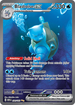 Blastoise ex - Holofoil