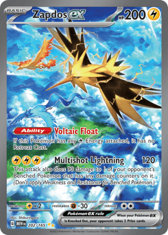 Zapdos ex - Holofoil
