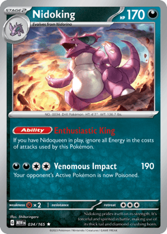 Nidoking - Reverse Holofoil