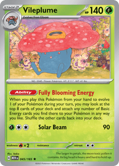 Vileplume - Reverse Holofoil