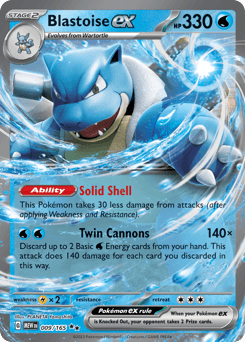 Blastoise ex - Holofoil