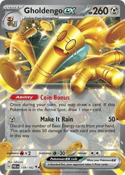 Gholdengo ex - Holofoil