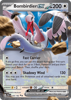 Bombirdier ex - Holofoil