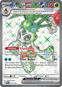 Froslass ex - Holofoil