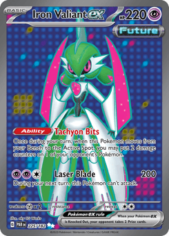 Iron Valiant ex - Holofoil