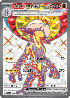Toxtricity ex - Holofoil