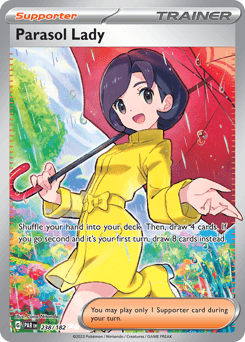Parasol Lady - Holofoil