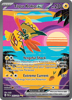 Tapu Koko ex - Holofoil
