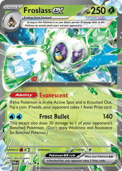 Froslass ex - Holofoil
