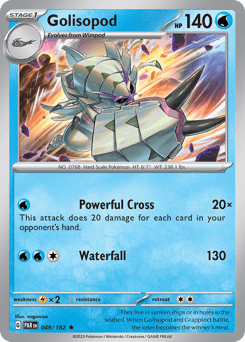 Golisopod - Reverse Holofoil