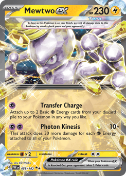 Mewtwo ex - Holofoil