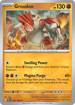 Groudon - Reverse Holofoil